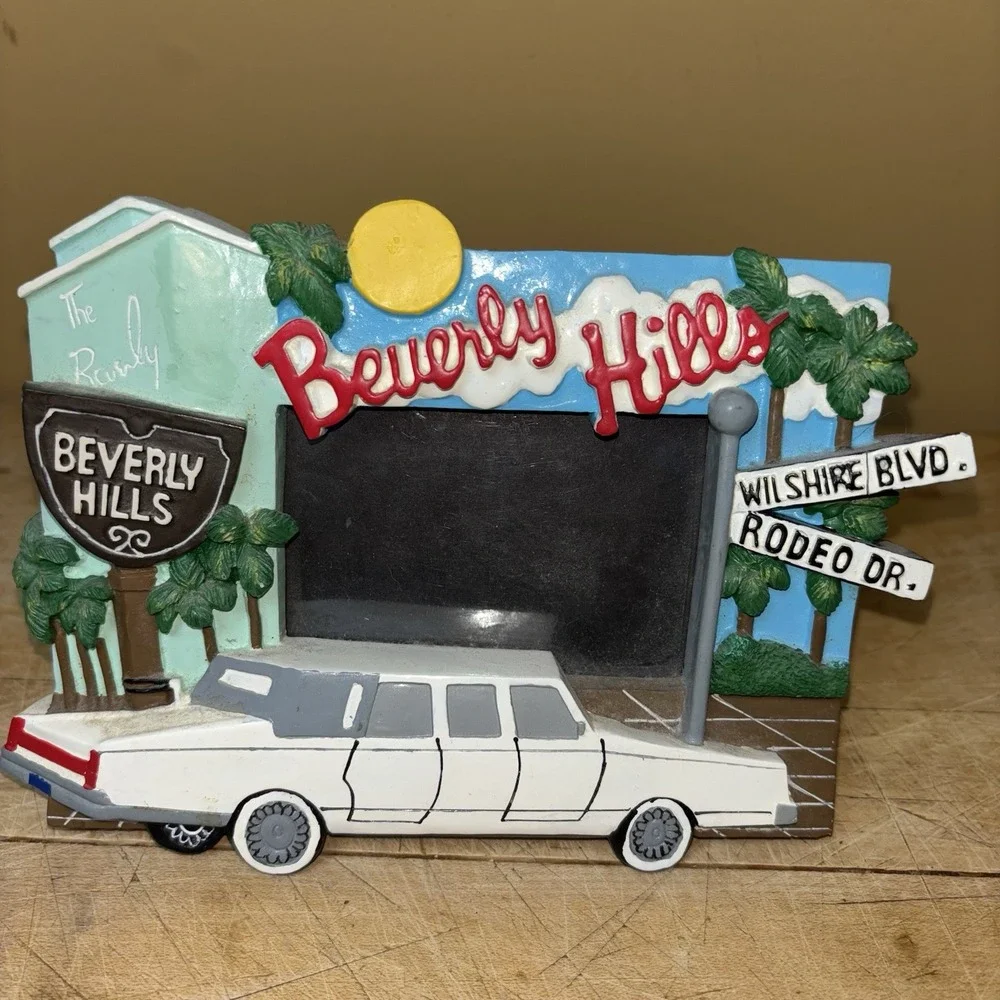 Beverly Hills Souvenir Frame – Rodeo Dr Car Design California Decor‎ 3D